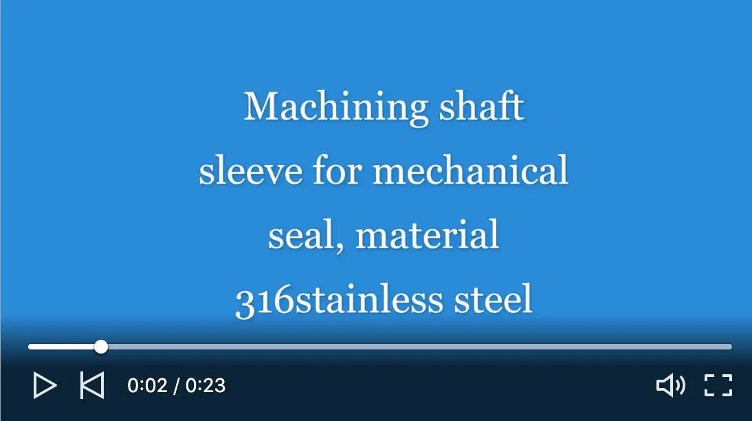 Mechanical Seal Machining