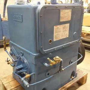 Rear view stokes vacuum pump