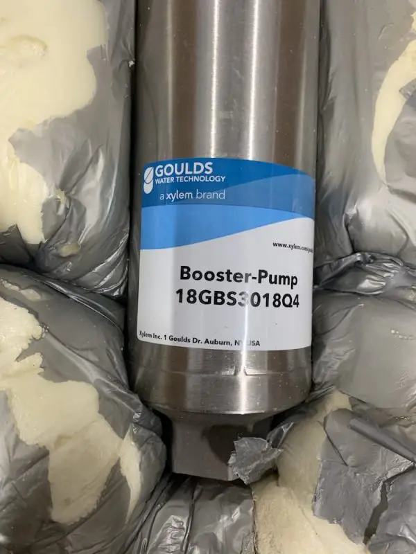 Goulds Booster Pump Close up